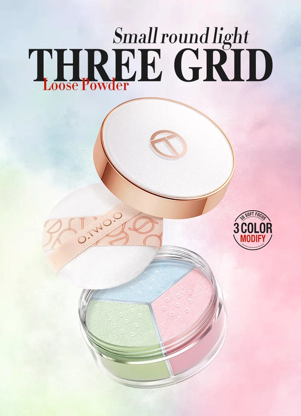 O.TWO.O.BlendPro 3-in-1 Face Powder: Matte, Long-lasting, Korean Inspired