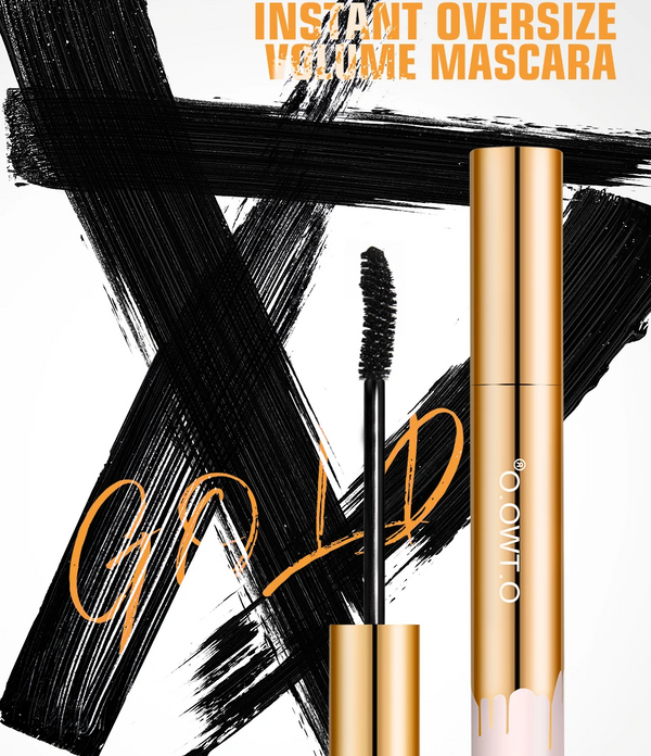 O.TWO. o Three-dimensional mascara black eyelash extension eyelash extension cosmetic makeup brush long mascara gold color